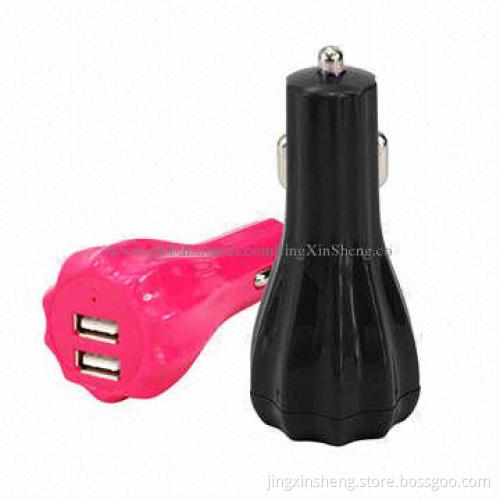 Gorgerous steamline car charger, RoHS certificated